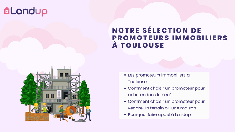 Liste de promoteurs immobiliers à Toulouse et en Occitanie, Landup