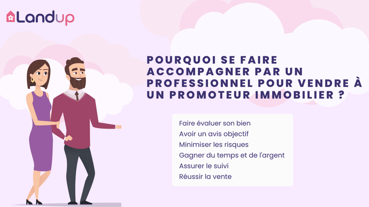 Négocier ou vendre son terrain à un promoteur immobilier avec Landup