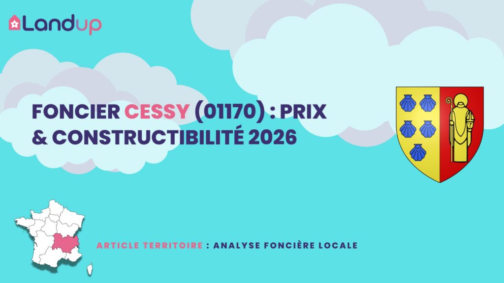 Observatoire du foncier à Cessy (Ain) - Analyse SITADEL et opportunités terrain