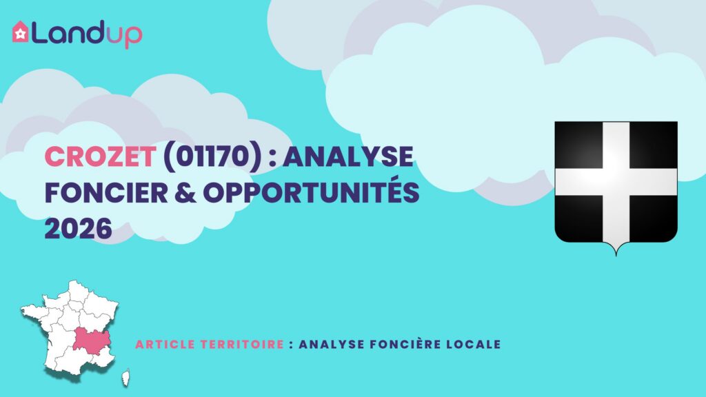 Observatoire du foncier à Crozet (Ain) - Analyse SITADEL et opportunités terrain